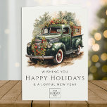 Tarjeta Festiva Logotipo de la compañía Navidades Personalizados e<br><div class="desc">Difunde alegría festiva y eleve su marca con nuestra tarjeta profesional de Navidades Personalizados elegantes con logotipo de la compañía, diseñada para hacer una impresión duradera. Con el logotipo de su empresa, estas tarjetas son perfectas para mantener conexiones profesionales y ofrecer un toque personal. Ya sea que envíe tarjetas de...</div>
