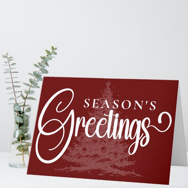 Tarjeta Festiva Logotipo de la empresa personalizado Navidades par (Subido por el creador)
