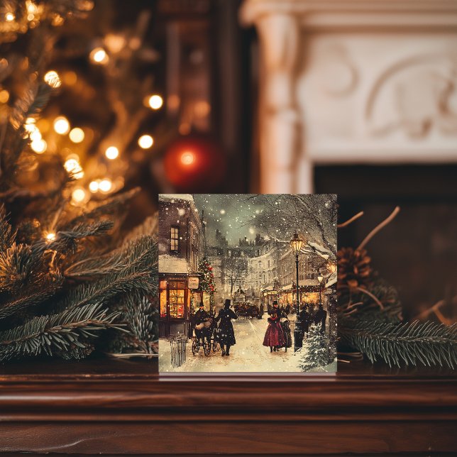 Tarjeta Festiva Londres Victoriano: Paraíso Invernal (Subido por el creador)