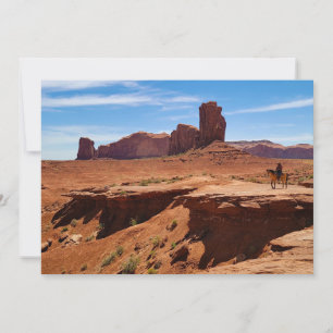 Tarjeta Festiva Lone Cowboy