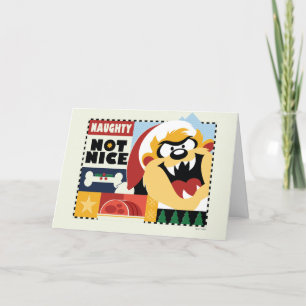Tarjeta Festiva LOONEY TUNES™ TAZ™ Travieso No Tan Bueno