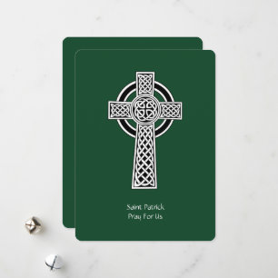Tarjeta Festiva Lorica de Saint Patrick Prayer (enmendada)