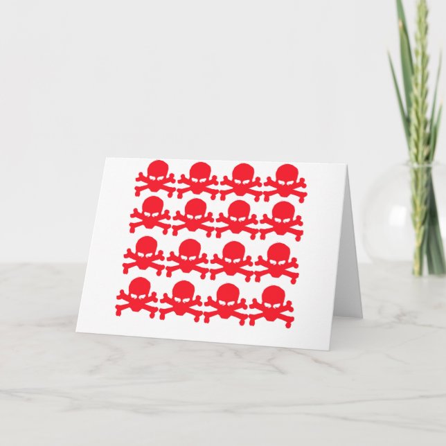 TARJETA FESTIVA LOROS PIRATAS (Anverso)