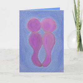 Tarjeta Festiva Los amantes