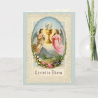 Los ángeles de la resurrección de Pascua Jesús Cat
