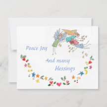 Los ángeles te desean paz alegría y muchas bendici