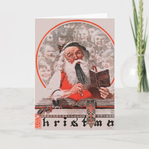 Tarjeta Festiva Los costos de Santa