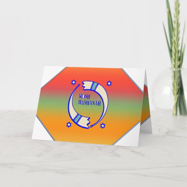 Tarjeta Festiva Los cuernos de vacaciones - (Anverso)