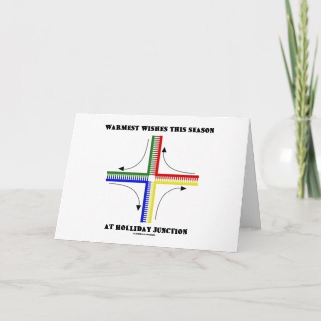 Tarjeta Festiva Los deseos más calientes esta estación en el (Anverso)