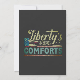 Tarjeta Festiva Los esfuerzos de la libertad de abrazo estalla🙋 ♂