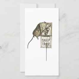 Tarjeta Festiva Los estafadores sean conscientes