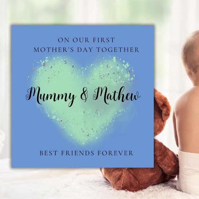 Tarjeta Festiva Los mejores amigos del Día de la Primera Madre per (Subido por el creador)