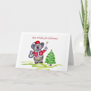 Tarjeta Festiva Los mejores deseos para los Navidades