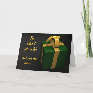 Tarjeta Festiva Los mejores regalos