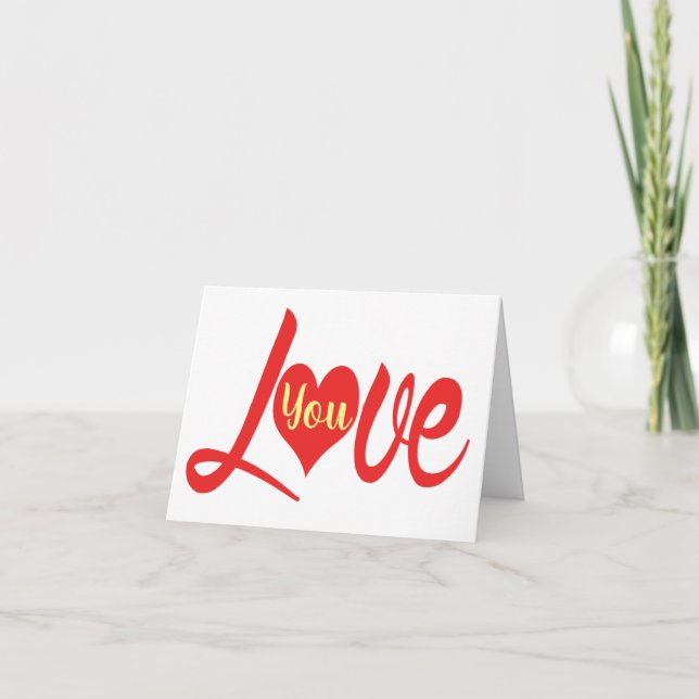 Tarjeta Festiva LOS navidades AMAN Y NO PUEDEN ESPERAR PARA COMENZ (Anverso)