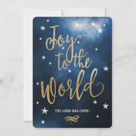 Tarjeta Festiva ¡Los Navidades cristianos disfrutan al mundo!