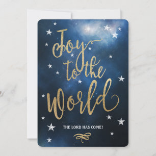 Tarjeta Festiva ¡Los Navidades cristianos disfrutan al mundo!