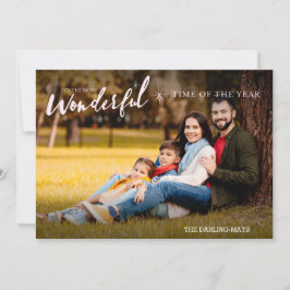 Tarjeta Festiva Los Navidades de la época más maravillosa del año