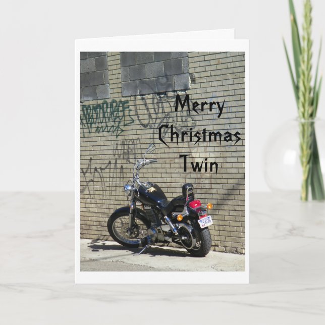 TARJETA FESTIVA LOS NAVIDADES DE TWIN/TODOS LOS DÍAS "DISFRUTAN DE (Anverso)