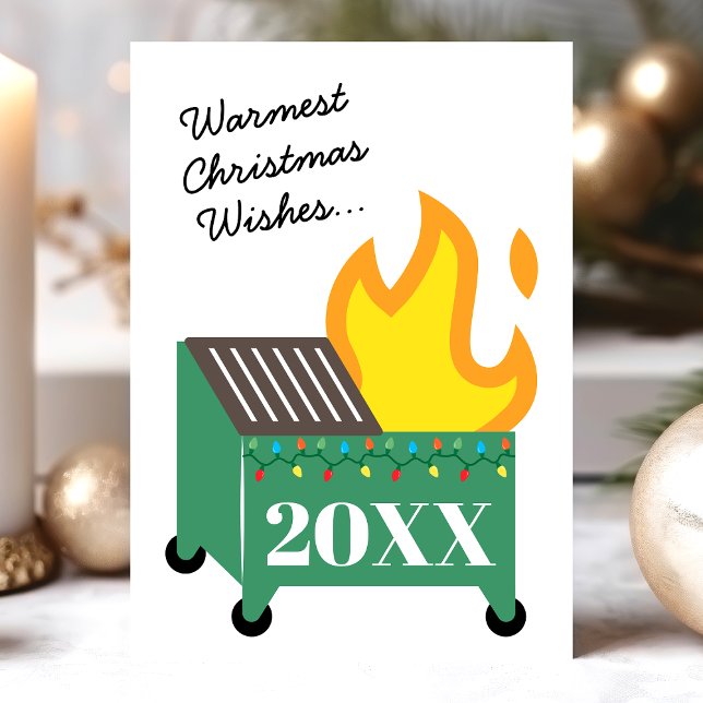 Tarjeta Festiva Los Navidades más cálidos desean un incendio de ba (Subido por el creador)
