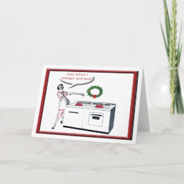 Tarjeta Festiva Los Navidades sarcásticos no tienen grandes dispos