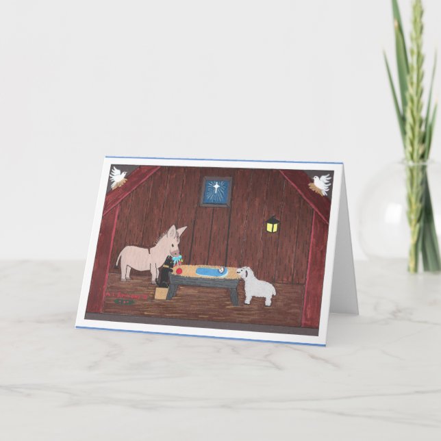 TARJETA FESTIVA LOS REGALOS (Anverso)