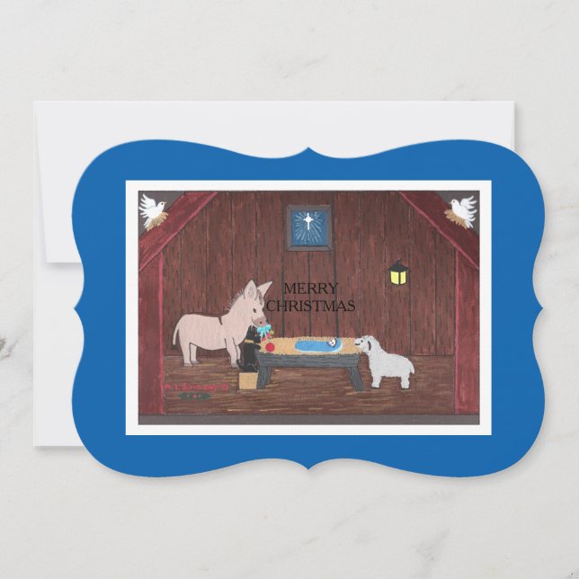 TARJETA FESTIVA LOS REGALOS (Anverso)