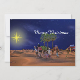 Tarjeta Festiva Los sabios Navidades de Star planean Navidades gr