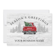 Los saludos de temporada del ventilado Red Truck B