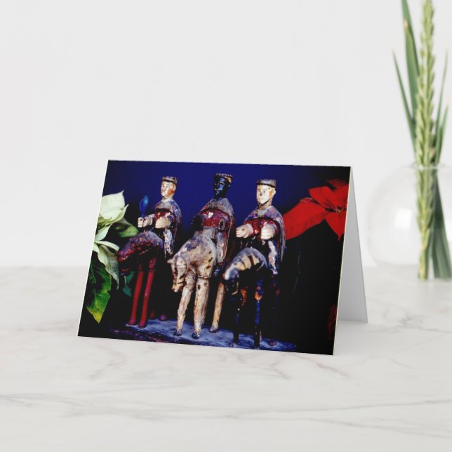 Tarjeta Festiva Los Tres Reyes #2 (Anverso)