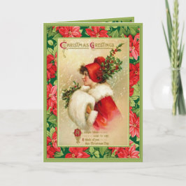 Tarjeta Festiva Los viejos saludos navideños