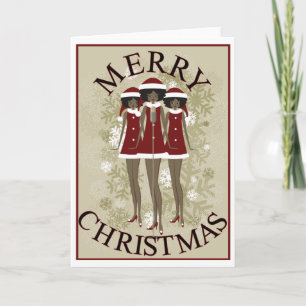 Tarjeta Festiva Los villancicos