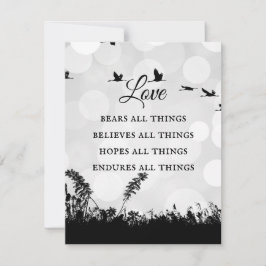 Tarjeta Festiva Love Bears All Things Black Silhouette Citas