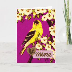 Tarjeta Festiva Love Goldfinch