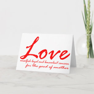 Tarjeta Festiva Love Valentine
