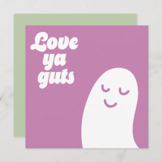 Tarjeta Festiva Love ya guts - Probiotic Valentine