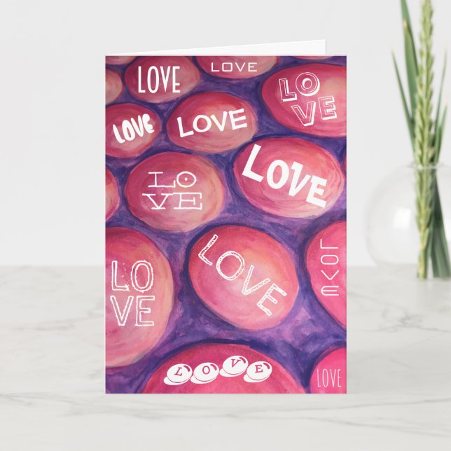 Tarjeta Festiva Loveland Valentine (Anverso)