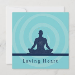 Tarjeta Festiva Loving Heart – Quiet Intention Art Card