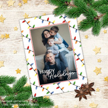 Luces de Cadena de Fiesta Personalizadas con Patró