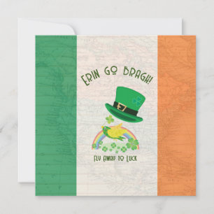 Tarjeta Festiva Lucky Flight del zapatero