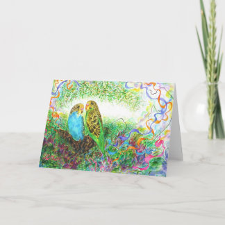 Tarjeta Festiva Luna de miel