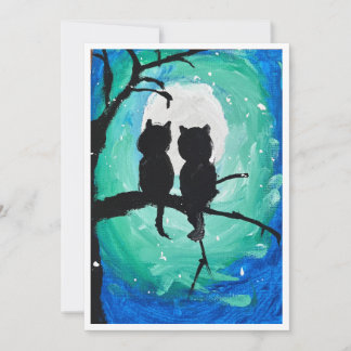 Tarjeta Festiva Luna llena