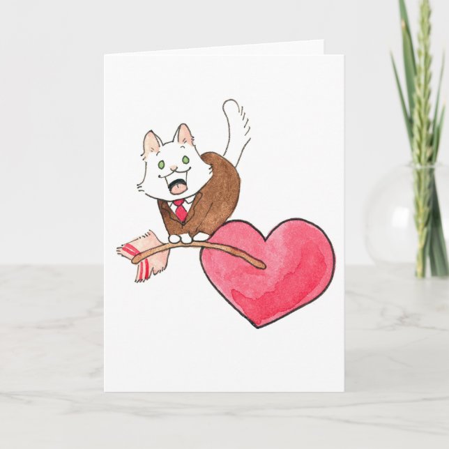 Tarjeta Festiva Lupin valentine (Anverso)