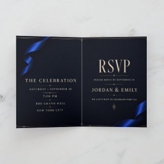 Tarjeta Festiva Luxury Personalized Party Invitation Card