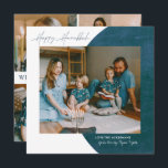 Tarjeta Festiva Luz de amor de paz | Feliz Collage de fotos de Han<br><div class="desc">Celebra el espíritu de Hanukkah con amigos y familia con nuestras magníficas tarjetas de fotos. Presenta un diseño moderno y letras de guiones de moda. Una foto principal en la parte delantera con una habitación en la parte posterior por cuatro más. Añade tu saludo personalizado. Agregue la redacción de su...</div>
