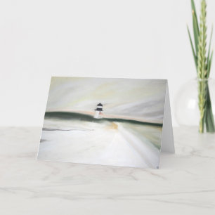 Tarjeta Festiva Luz del invierno