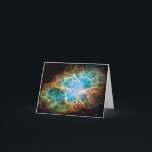 Tarjeta Festiva M1-Crab Nebula a Science & Astronomy Gift Idea<br><div class="desc">M1 The Crab Nebula Cards are a great Christmas gift for or to celebrate a Birthday,  Graduation (or even) the International Year of Astronomy and is sure to please the space and astronomy enthusiast on your list</div>