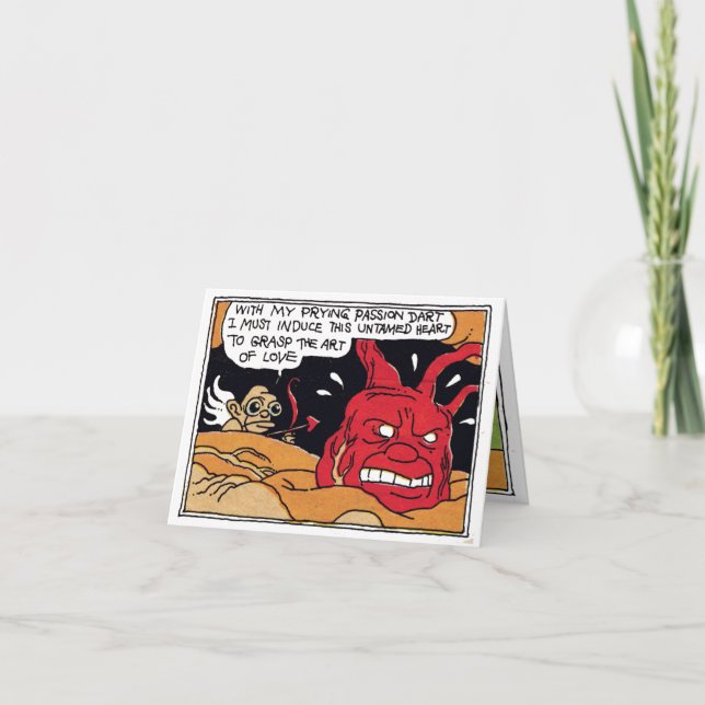 Tarjeta Festiva Maakies Valentine Card (Anverso)