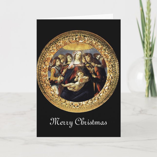 Tarjeta Festiva Madonna del granado (Anverso)