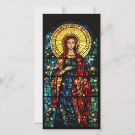Tarjeta Festiva Madonna Flat